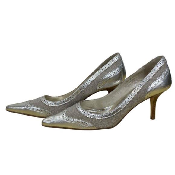 Coach Metallic Estefani Heels - Picture 2 of 6